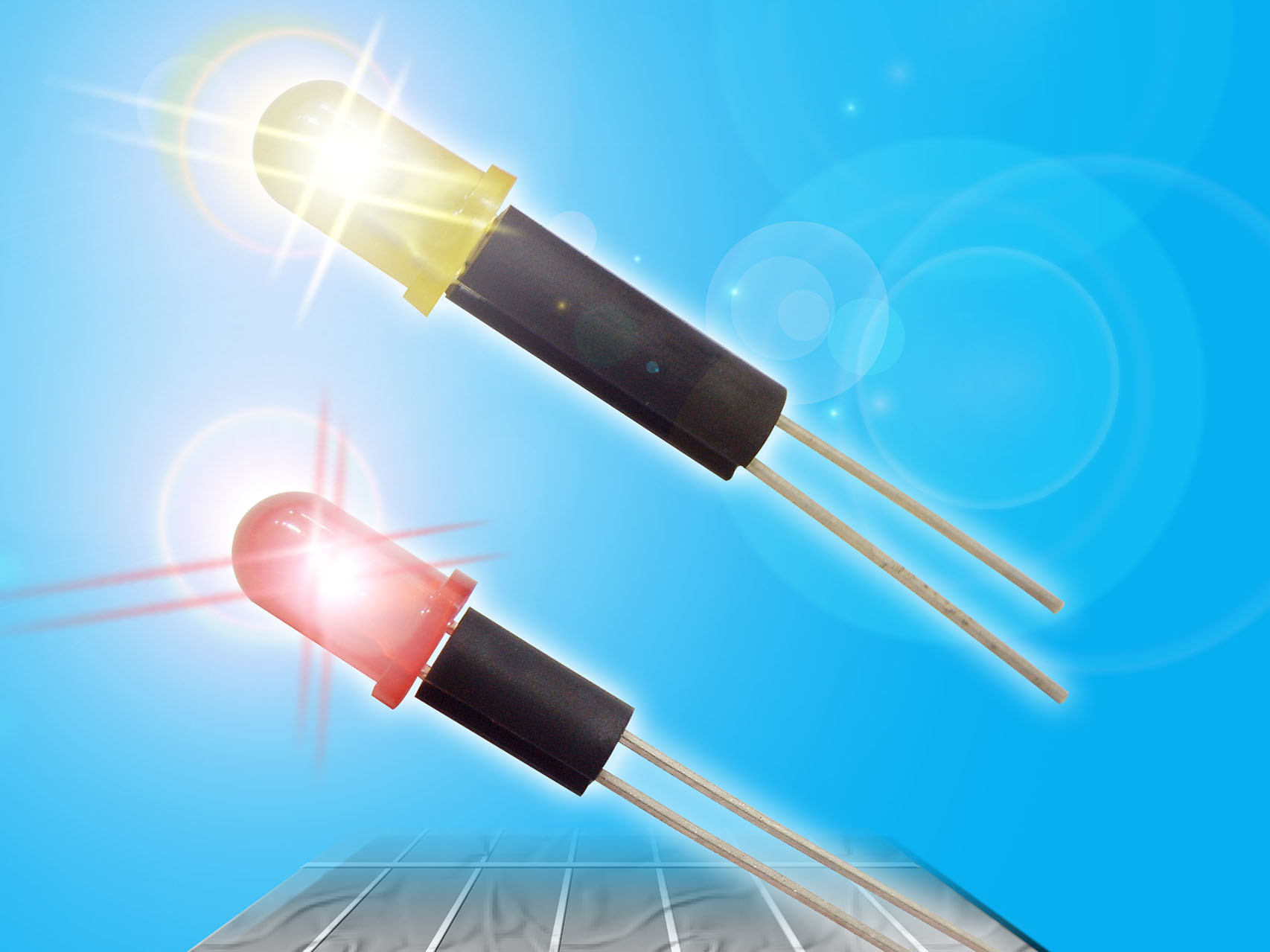 LED 雙坑間隔柱